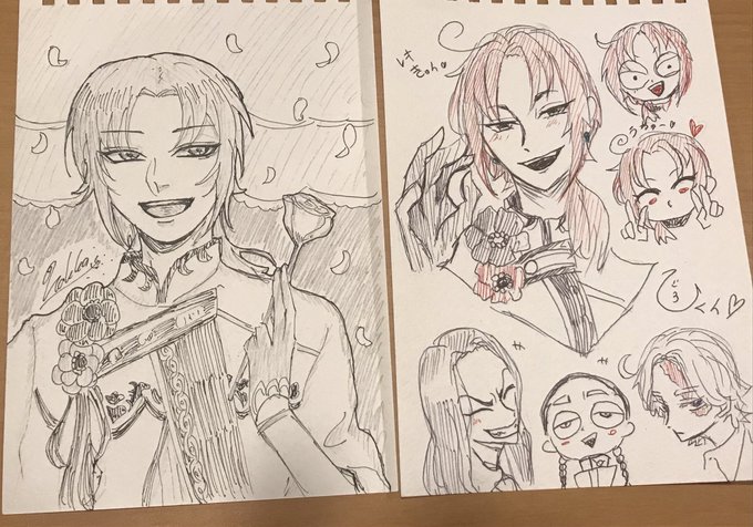 八華ちゃんとひろちゃんに描いてもらったーーーー!!!!!ありがとうーーーーーーー🙇‍♀️🙇‍♀️🥰🥰🥰🥰🥰🥰🥰🥰
月永天国すぎて一生ニヤけてる…… 