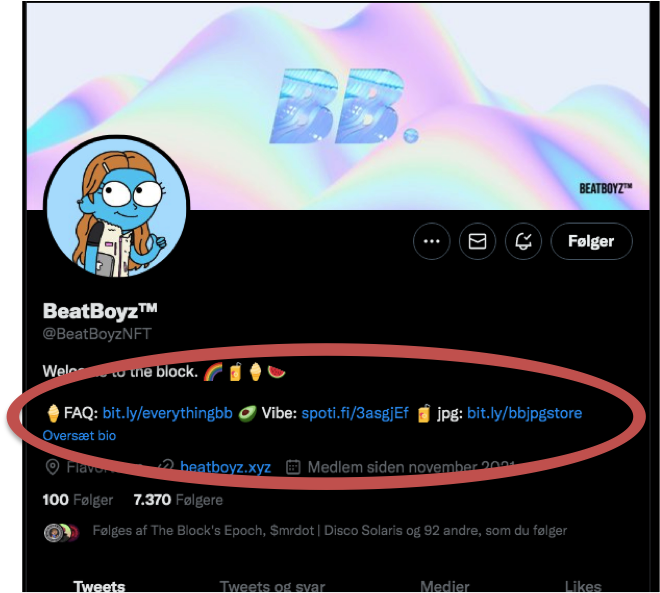 anders_riber's tweet photo. #bbhelp
Hi BB-team. When trying to spread the word of the block, I always @ you to help people go to your profile.
But from there, new ppl would not find this Community unless someone told them.
What are your thoughts of adding a link here? https://t.co/vYXItwS4VM