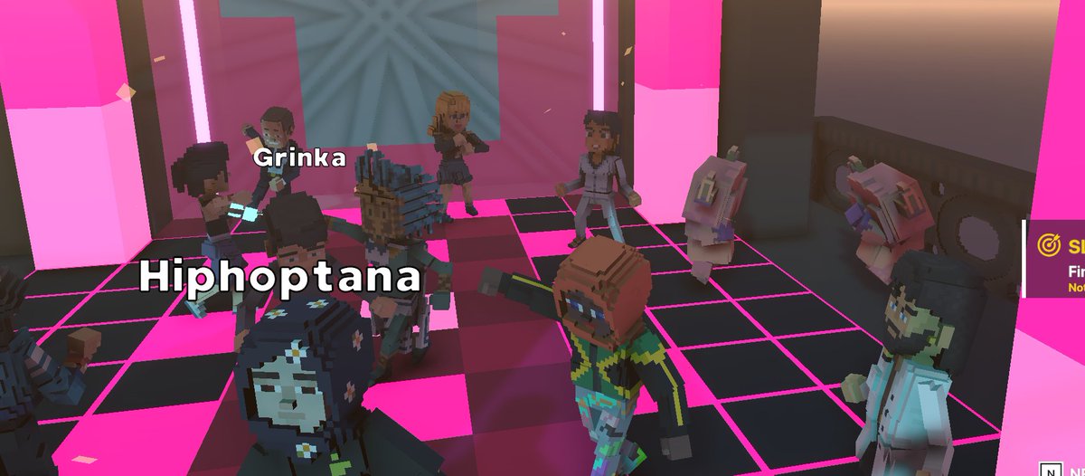 BKadeval's tweet photo. @TheSandboxGame I just participated in the Paris Hilton  #Cryptoween Event. Dancing in the Clock Tower check out my screenshot below!
🎃👇 https://t.co/jAnXIDuE6p