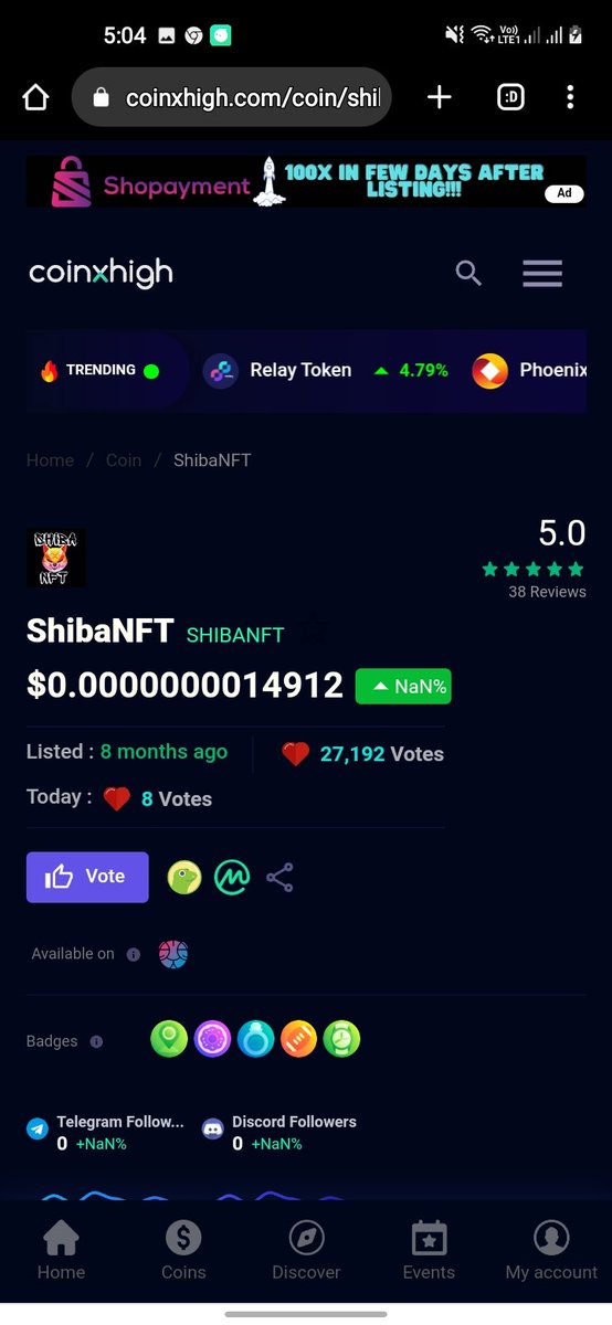 jhovin014 (shibaNFT) tweet media