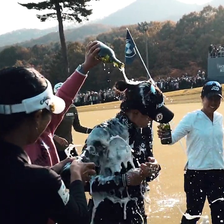 LPGA on Twitter "CheersToTheChampion 🍾 With her win at the BMW Ladies