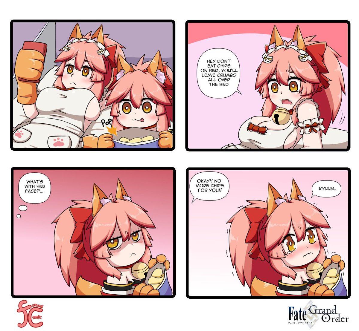 A Crumbs.
#FGO #FateGO #タマモキャット 