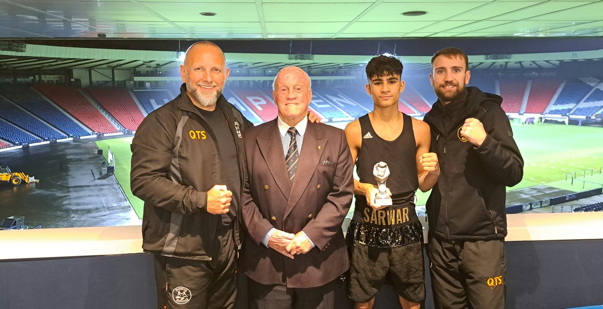 Northwestabc's tweet photo. Brilliant result for Aaron Sarwar last night with a victory over the current British Champion.
@officialQTS 
Team Northwest 🖤💛 https://t.co/QVC4el8rZe