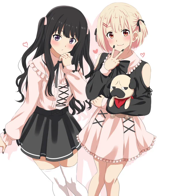 ちさたき地雷系コーデ#リコリコ 