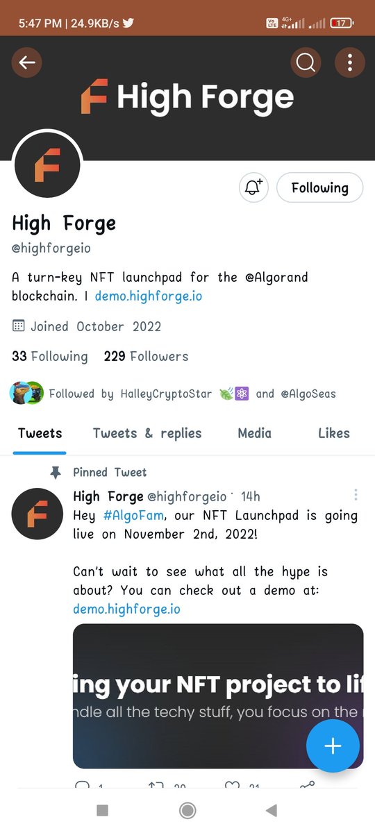cookswt's tweet photo. @AlgoSeas @highforgeio @AnnaOniot @aljhon_padilla @JonievelV 
Don't miss it guys! Free nft and free #Algo 

Lfg 🚀🚀🚀 https://t.co/AGZ2ipoG6p
