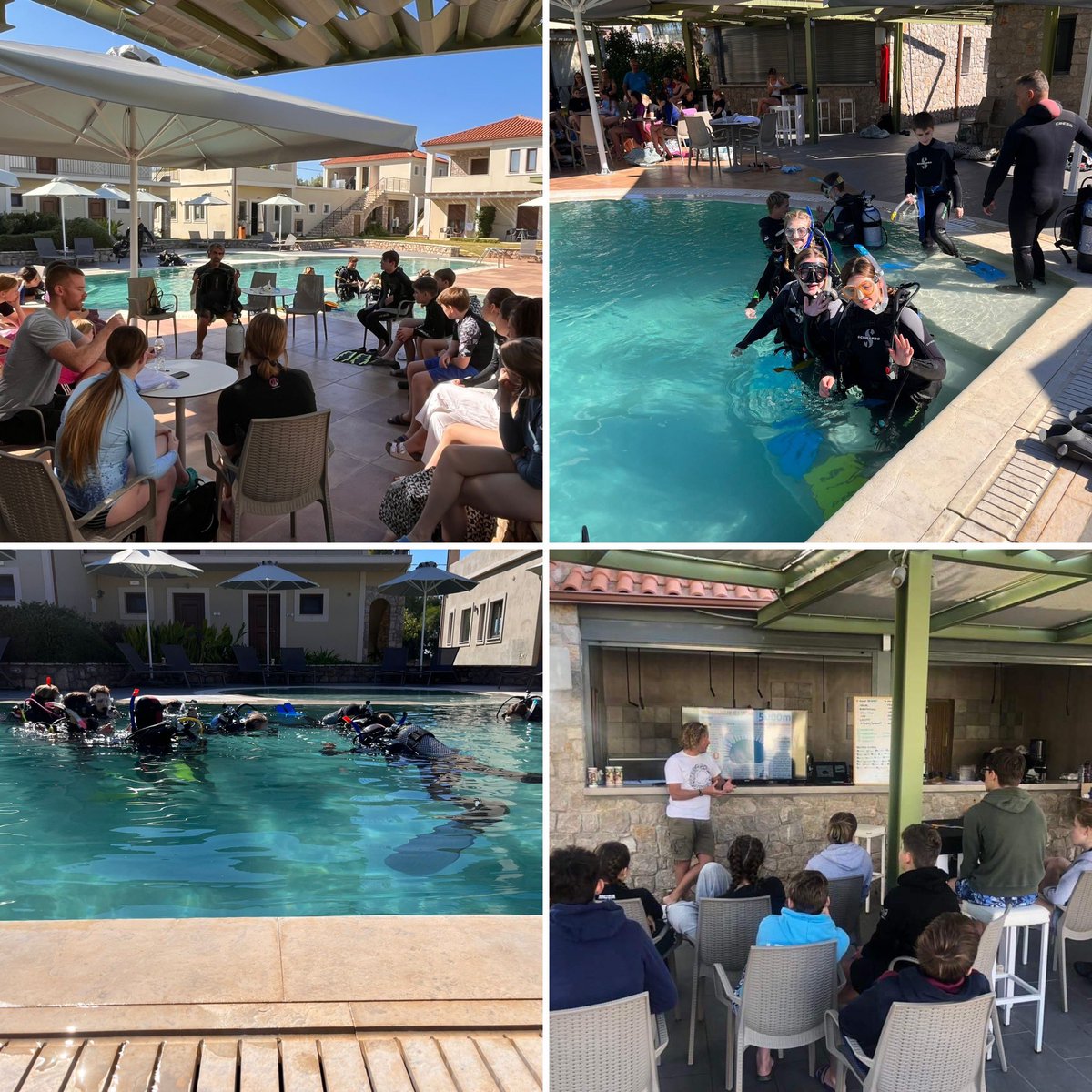 TheChaseMalvern's tweet photo. The Chase Scuba Tour 2022
First day of scuba diving!
We are excited to do more today!
@msgtours
#scubatour2022
#athens
#halftermlearning #donttellthem 😆 https://t.co/eYX2eAJsfn