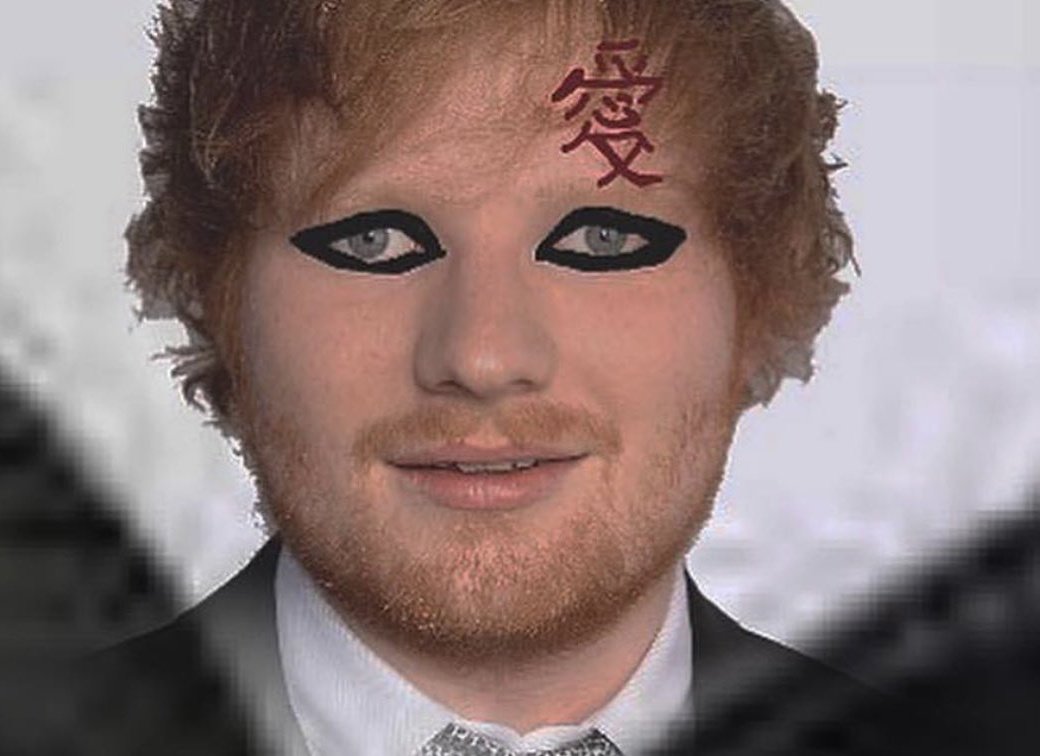 Some naruto characters and their celebrities look alike in my opinion Part 2 fr fr now👨🏾‍🦯😤(A thread)

Gaara and Ed Sheeran😭😭😭