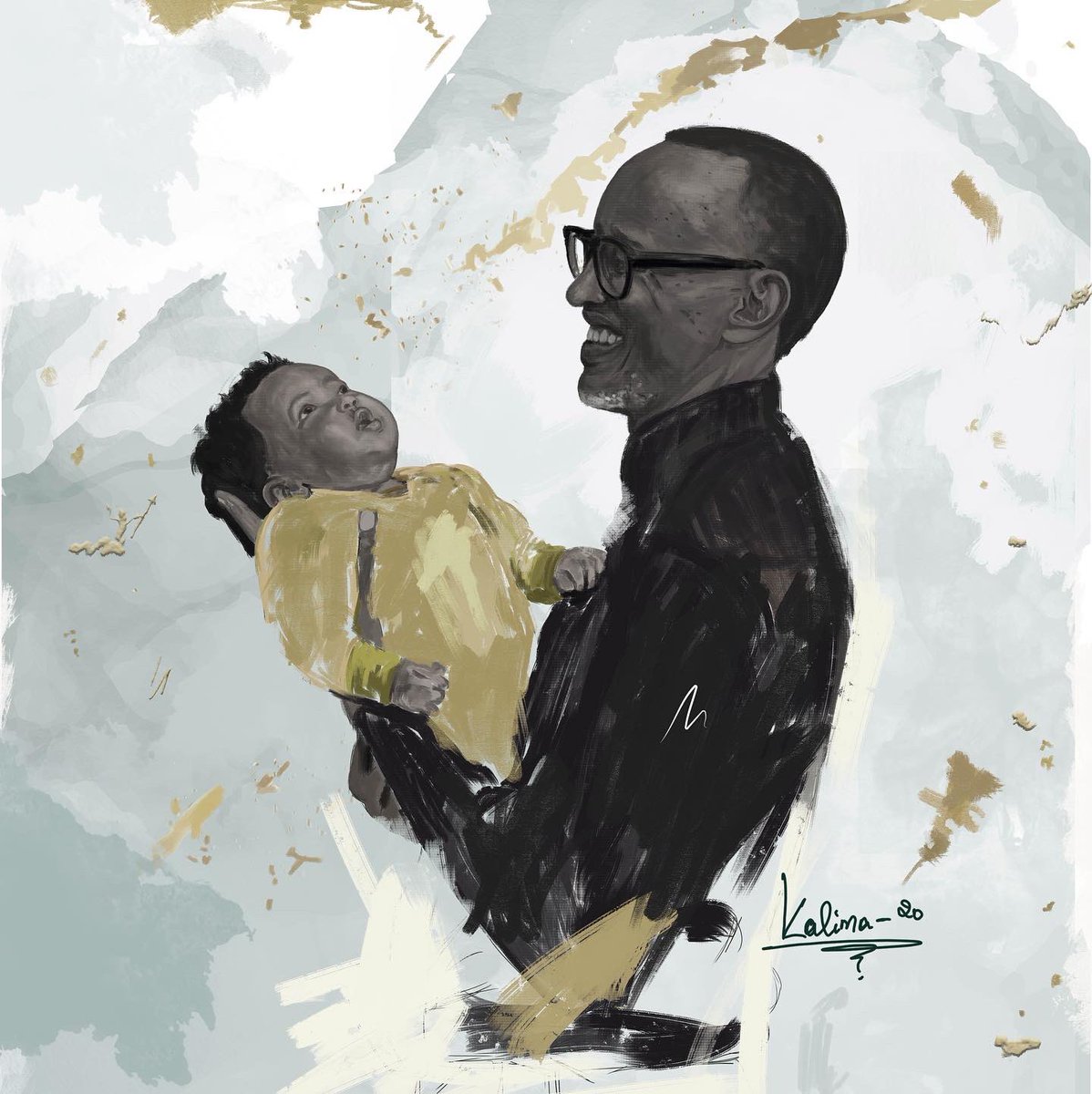 Kalimaalain1's tweet photo. Isabukuru Nziza kuri Muzehe Wacu #PaulKagame 

To a harmonious 65 Years Celebration!

#artskalima #kalimaalain https://t.co/rTDnEe9cNn