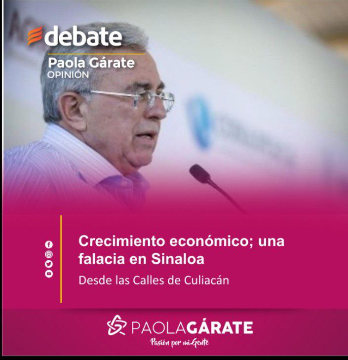 Les comparto mi Columna en @ELDEBATE 'Crecimiento económico; una falacia en Sinaloa', agradecida por sus comentarios y honrada de que la compartan, deseo pasen un excelente domingo mi Gente!!! debate.com.mx/opinion/Paola-…