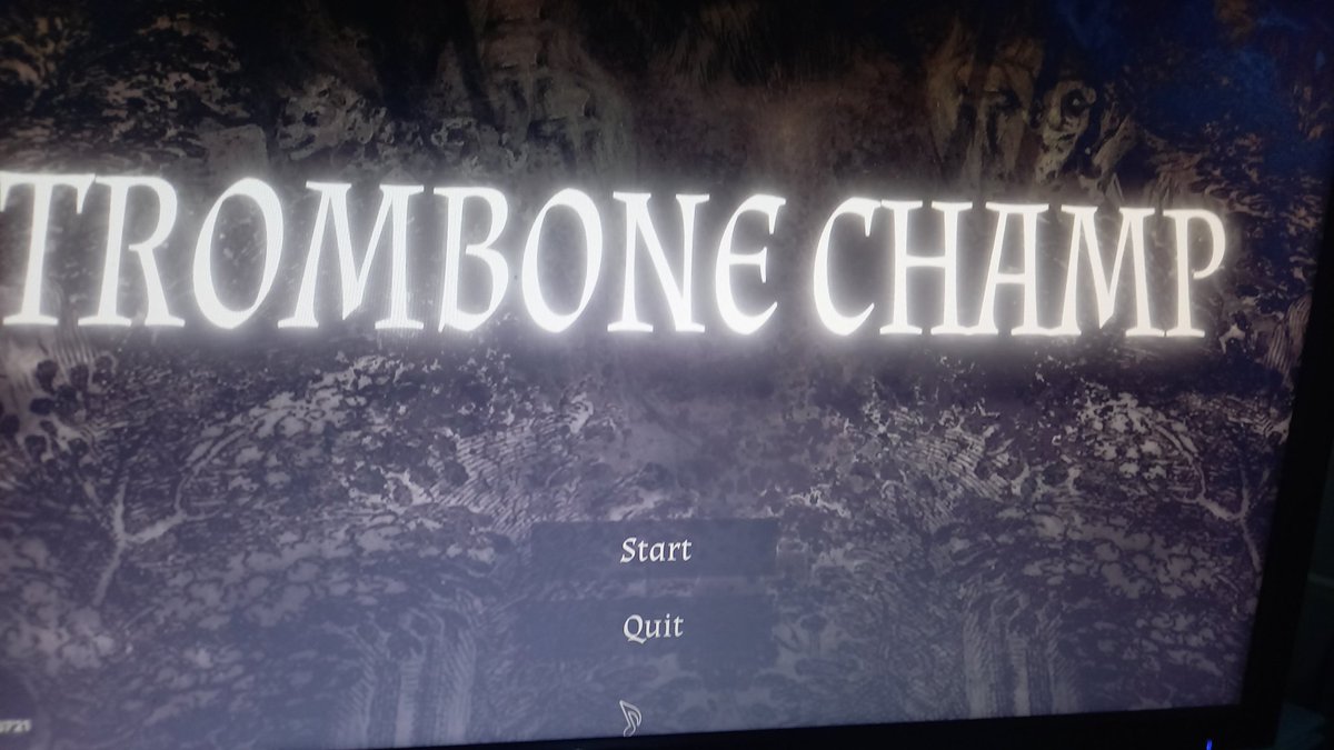 TwitchyRhys's tweet photo. I didn't pick the Trombone Champ Life.

The Trombone Champ Life picked me.

Blowing out my Brass for a couple of hours. Do pop along (redemption queue is active!)

https://t.co/Re0ANddUVn

#welshgaming #stremfrens #twitchaffiliate https://t.co/OjN0NQQteV