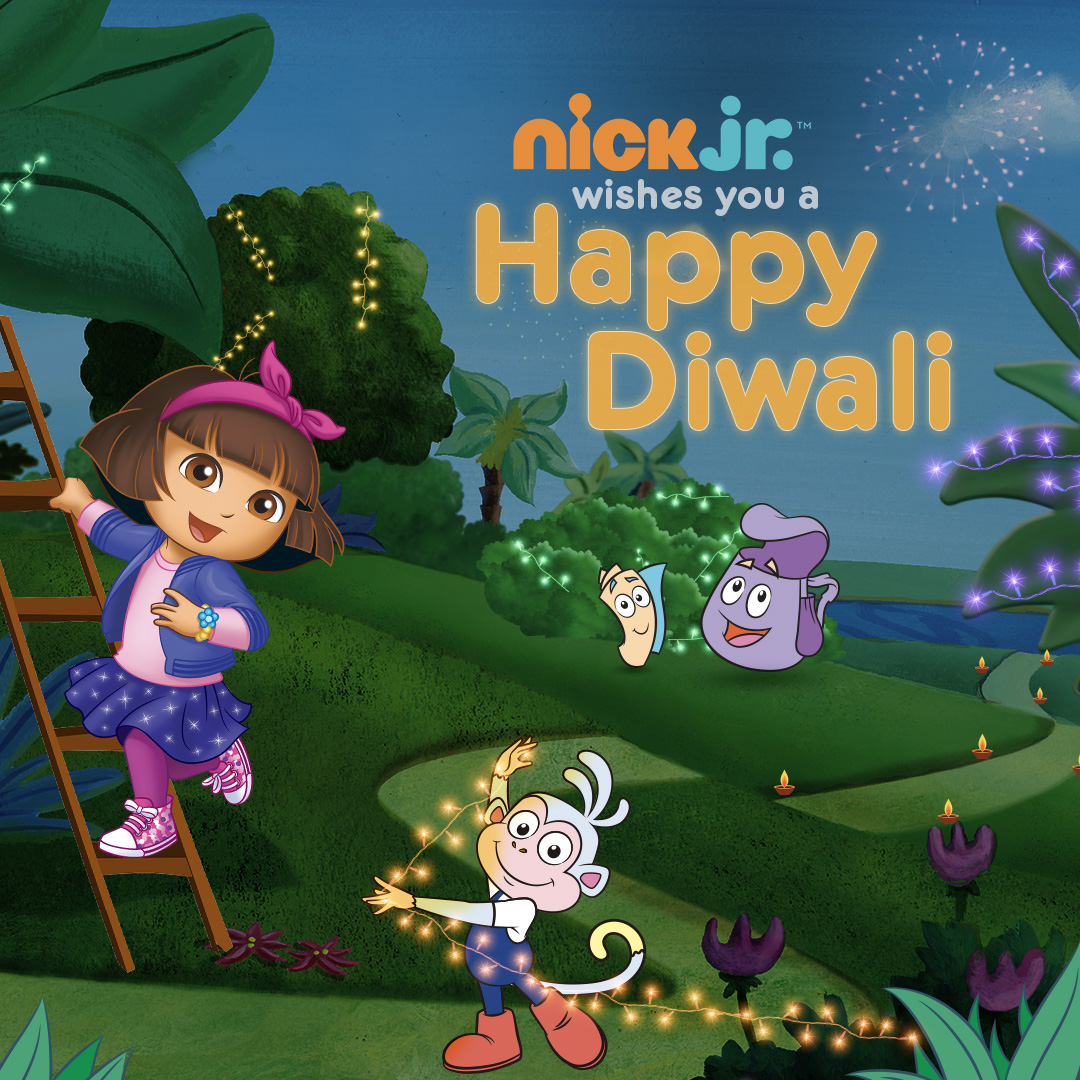 Celebrate the festival of lights, sweets, and happiness with full gusto! 
Wishing you and your Jr. a happy and safe Diwali!

#HappyDiwali #Diwali #NickJr #NickJrIndia #Celebrations