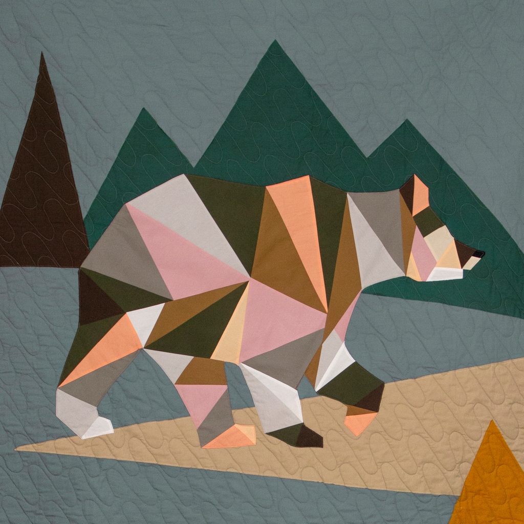 ArtGalleryFab's tweet photo. Don’t mess with Mama Bear! 🐻 Get ready for some fun and fierce paper piecing with the Mama Bear Wall Art featuring winter ready PURE Solids. Find the free pattern to this modern design here https://t.co/WlWhJAhPus
#AGFPureSolids #QuiltedWallArt #ModernQuilting #PaperPiecing https://t.co/tAPhwJMBj7