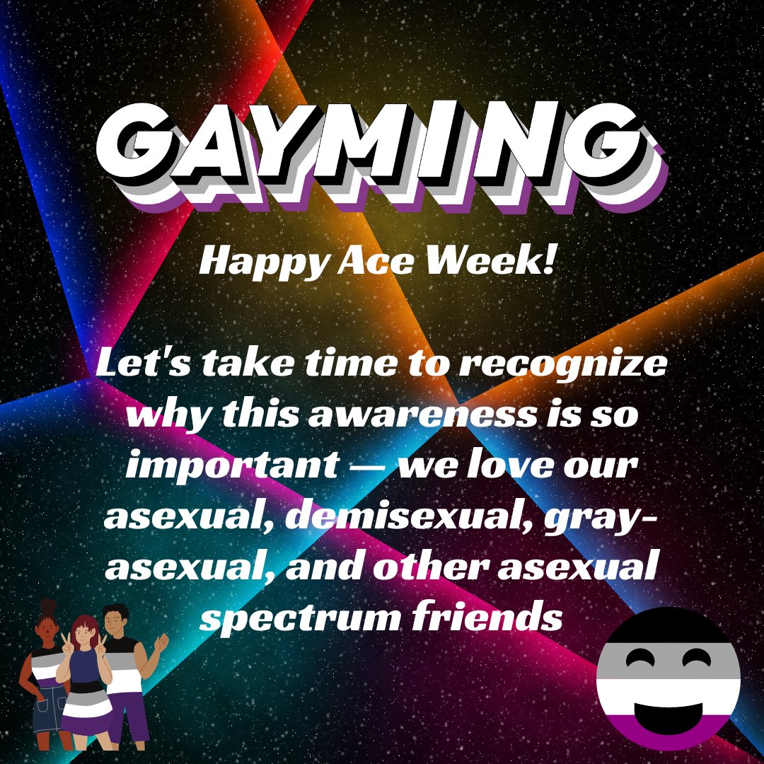 Gayming Magazine on Twitter "Happy AceWeek! Let's take time to