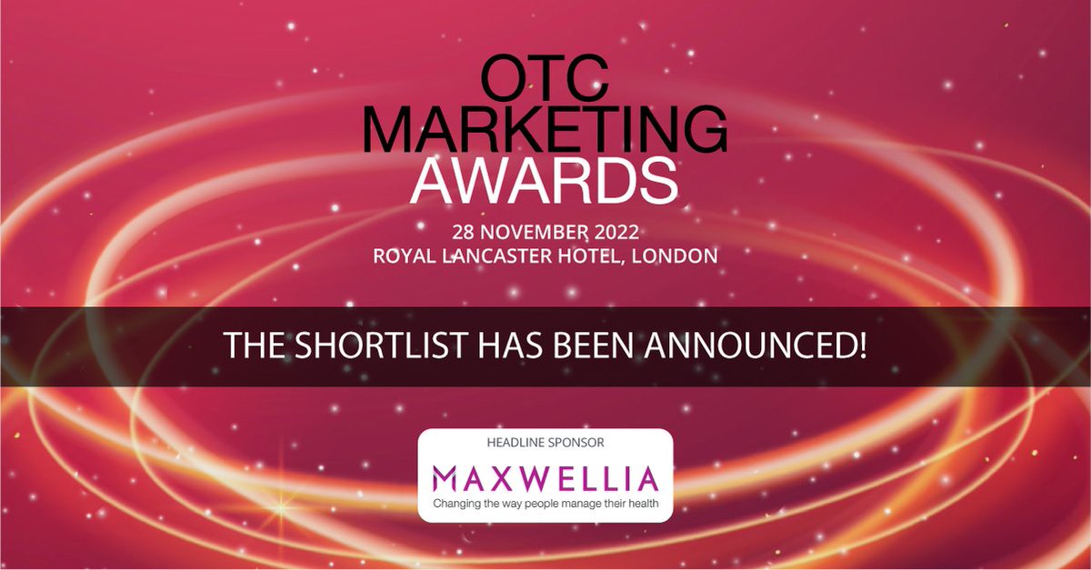 OTCAwards's tweet photo. The OTC Marketing Awards 2022 shortlist has been announced! 

Visit our website to see who is on this year's finalist list https://t.co/gHBWMCRWdp #OTCawards https://t.co/QlxxTdqD24