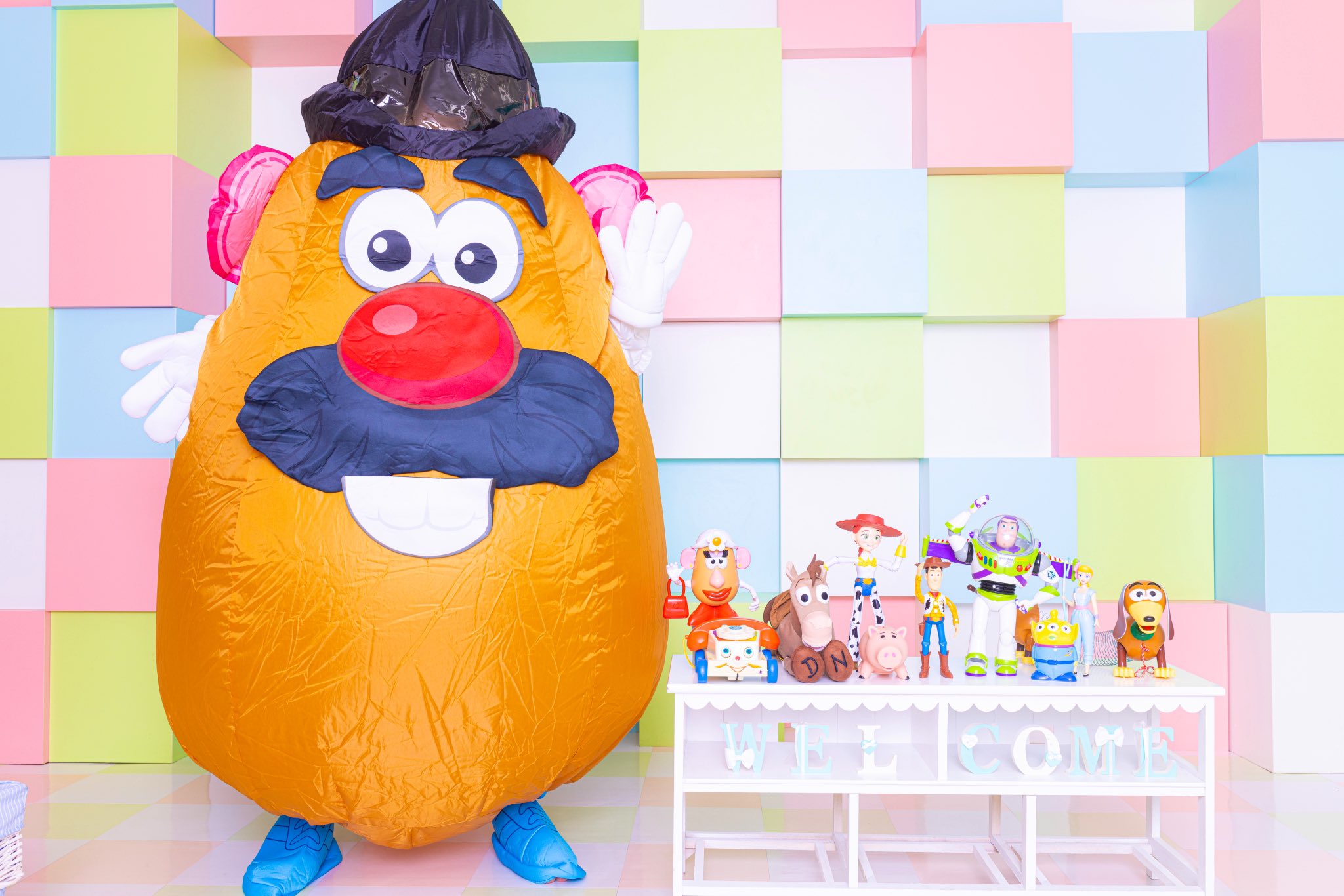 Amazon.co.jp: トイストーリー コスプレ ポテトヘッド 大人