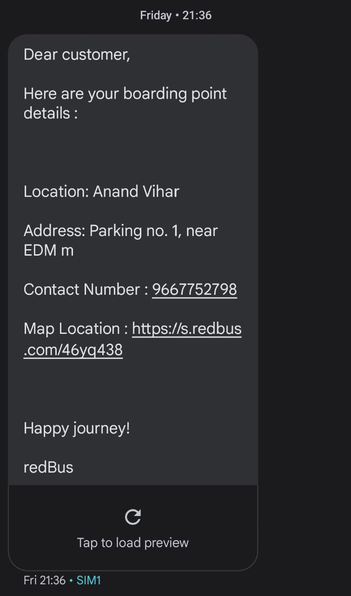 RajApoorv's tweet photo. #redbus #Fraud_and_fake

Dear @redBus_in ,
On 21 oct 2022 i have booked a ticket from Delhi to Gorakhpur in Kanhaiya travels from redbus app.
Neither the bus shown on boarding point nor the bus operator pickup the call even once and i want my refund as soon as possible
Attachment https://t.co/SDNiqy2P3g