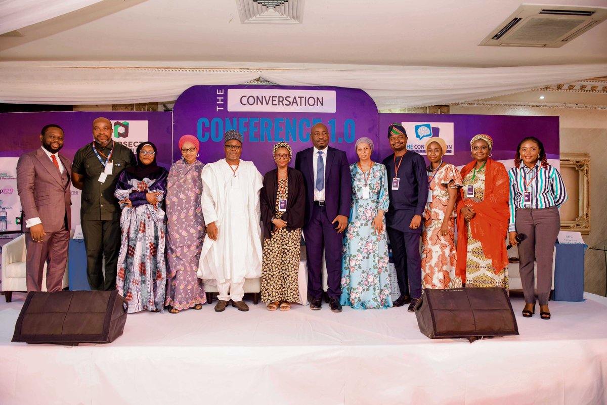intersectconabj's tweet photo. TCC 1.0 Our Panelists
Mr Tunde Sawyerr
Dr Iseko - GMD Limi Hospital
Prof Sheikh - Member Africa CDC Advisory Committee on MH
Dr Fatima Akilu - ED, Neem Foundation
Mrs Tarka - Head Counselling Unit Baze Uni.
Usie Emmamuzou - CD, Plan Intl

#TCCmentalhealth #TCCnigeria #wmhd https://t.co/7VsbUVIIqL