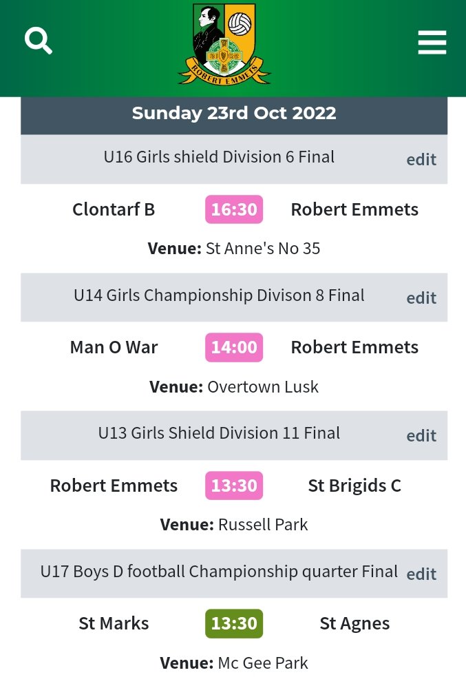 Robertemmetsdub's tweet photo. It's a very busy day for our teams, U13, U14, U16 Girls are all in Finals today. Our U17 Boys are playing in quarter finals. Best of luck to all the teams playing. #uptheemmets. 💚💛🏐 https://t.co/Qzw90Xf1SZ