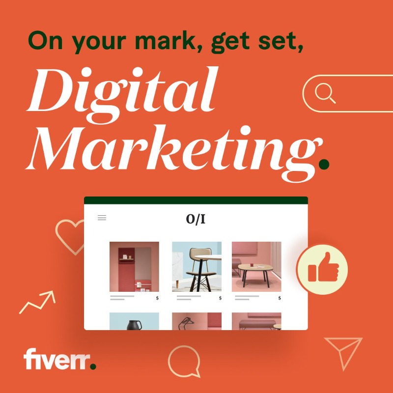fiverr's tweet photo. High quality brands deserve high quality digital marketing.