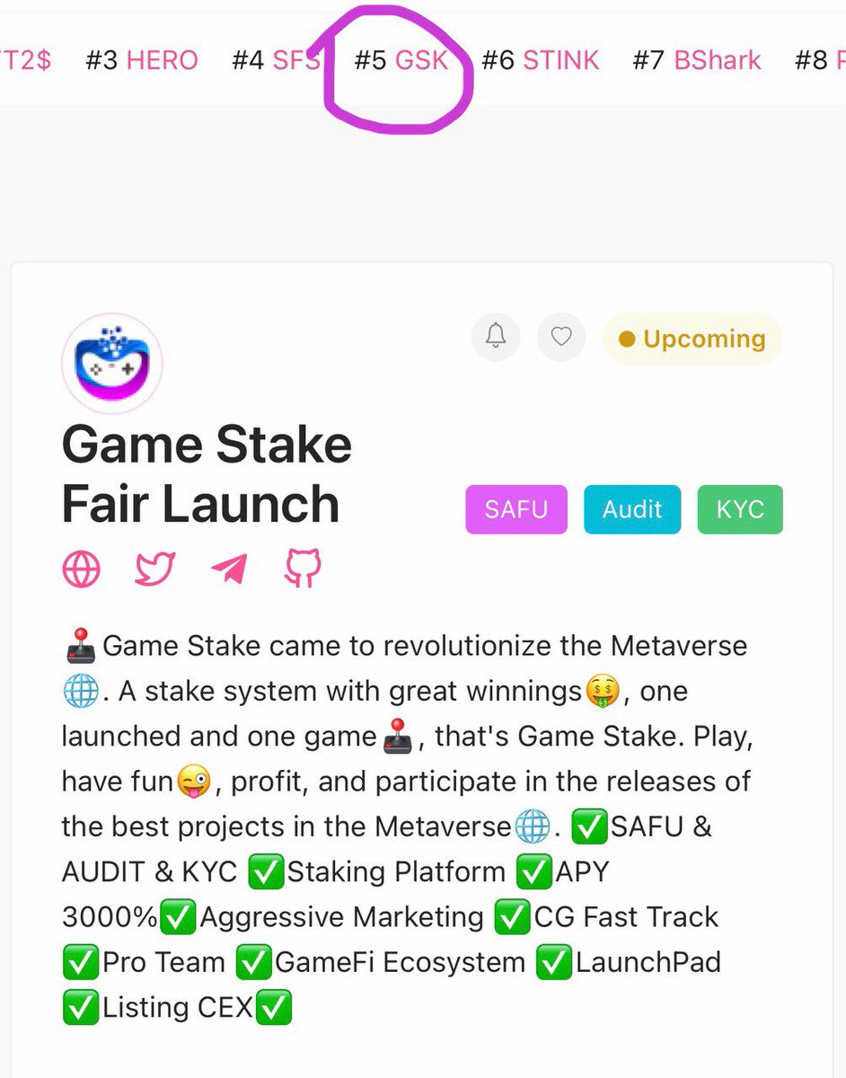 Game Stakes tweet media