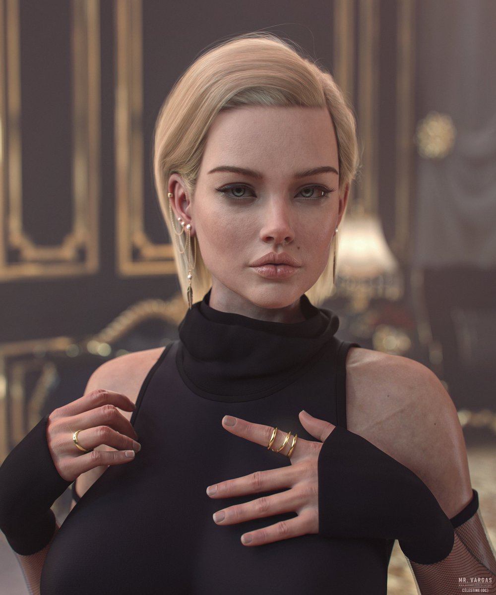 Meet my new OC; Célestine. "The woman who doesn't age"

#3dartwork #3dNSFW #artwork #3dart #3dmodel #3Dcg #3drendering #3dcharacter #render #Daz3D #DazStudio #3drender