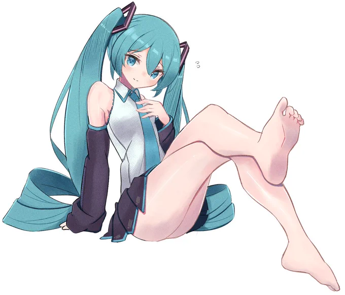 足組ミクさん!#初音ミク 