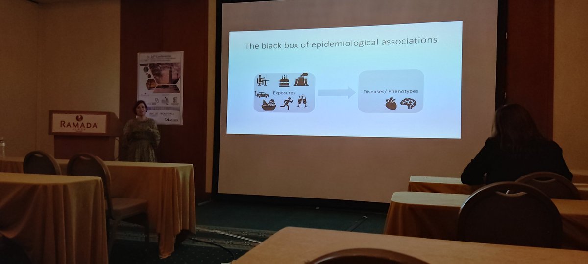 hscbb_gr's tweet photo. Last but not least Ioanna Tzoulaki @jotzou from the University of Ioannina to wrap up a great #HSCBB22 meeting with a talk on molecular epidemiology. https://t.co/JgT6lGgyfi