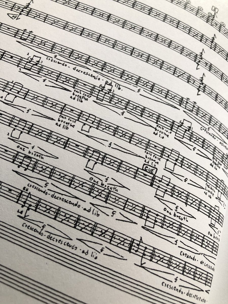 KalliJari's tweet photo. S is for Sunday and @SteveReich 🎶 Composed in 1974-76, ’Music for 18 Musicians’ is one of the absolute masterpieces of 20th century music; a score if scintillating colour, gorgeous counterpoint and upbeat pulses.
(📷 from @Boosey HPS 1239) #AdventuresInMusic #scoreoftheday https://t.co/45XwwB5xQU