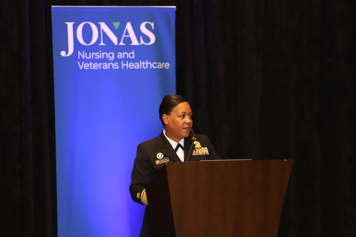 “From the bedside to The Hill, nurses will continue to be leaders in the ever evolving health landscape.” Deputy Surgeon General RADM Denise Hinton.   #JonasScholarConference2022 #JonasNurseScholar