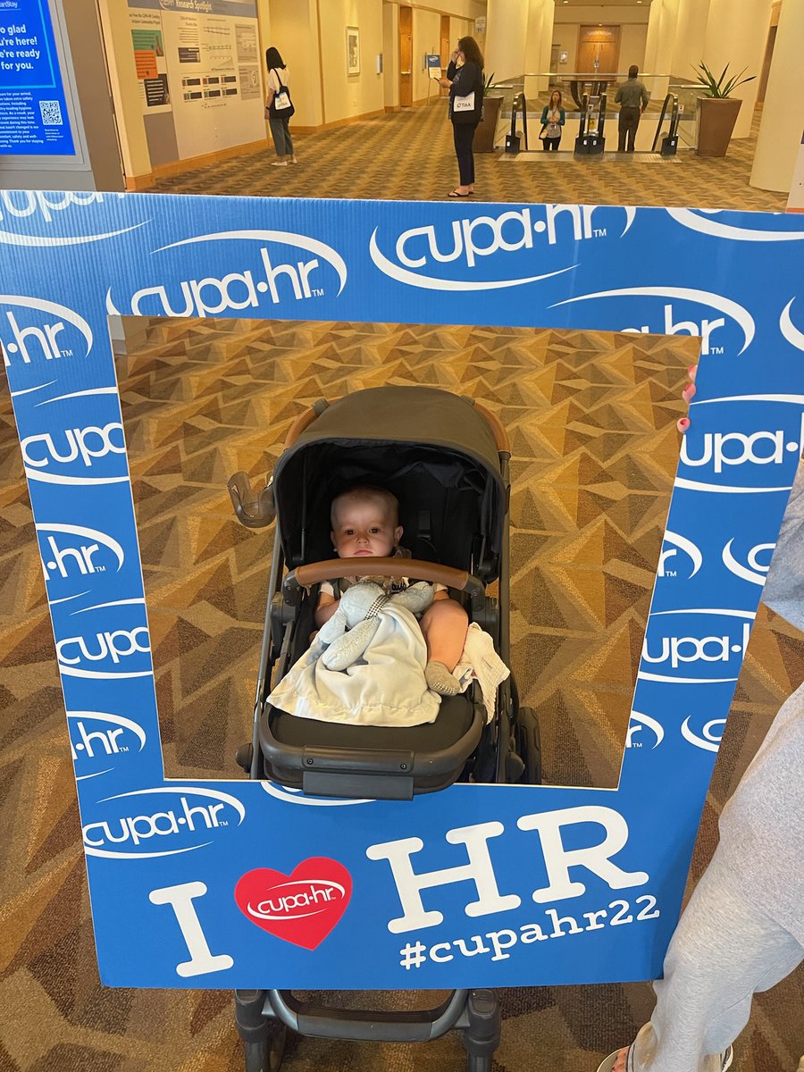 AndyBrantley's tweet photo. We start recruiting them young for #higheredhr leadership roles! #cupahr22 https://t.co/UfhEMt6Vot