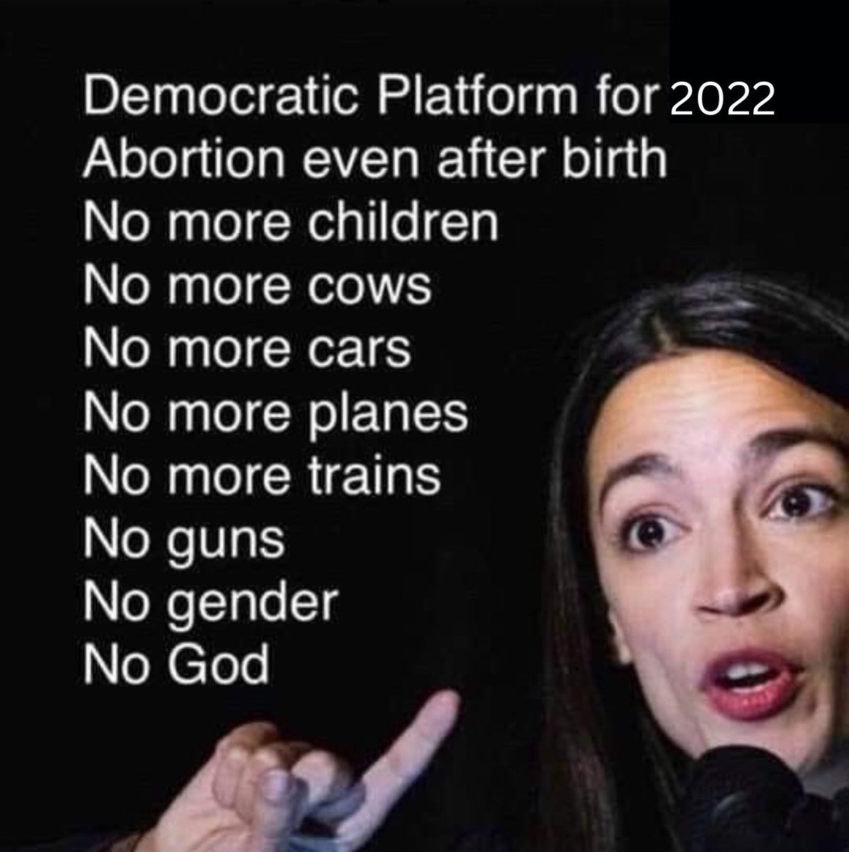 CathyLa10001258's tweet photo. This maniac is an insignificant piece of 💩 she is a servant of Soro’s  she hates America she is a threat to America she mocks her constituent 
#FireAoc #VoteAOCOut https://t.co/3JfkSap4jt