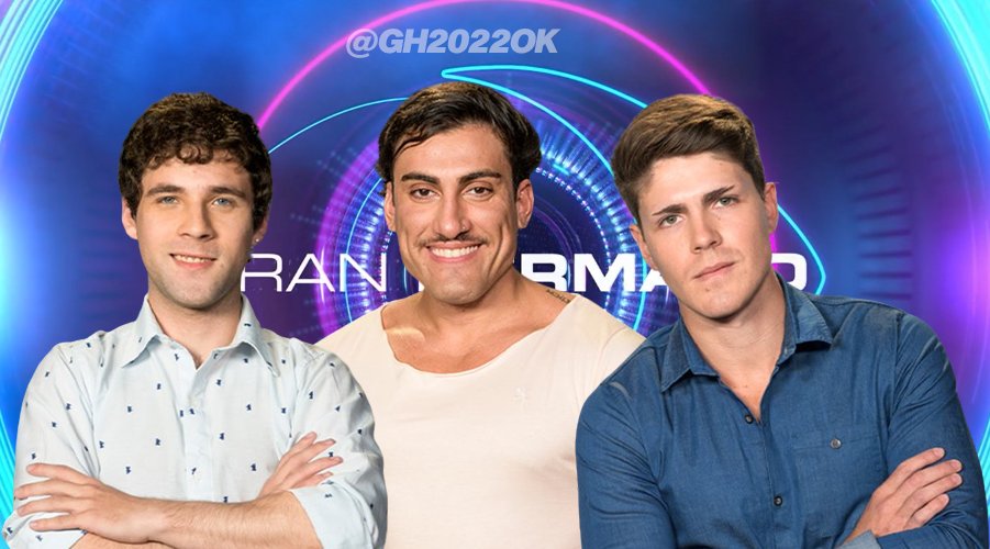 LLEGÓ EL DÍA #GH2022

¿Quién abandona la casa de #GranHermano?

💬 Marcos
🔄 Tomás 
❤️ Agustín