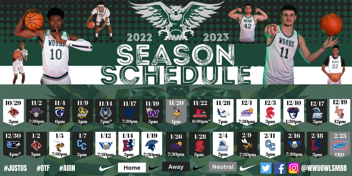 wwuowlsMBB's tweet photo. 6 DAYS!!! 🚨 

Mark your calendars!!!! https://t.co/Kh05Q4C7ug