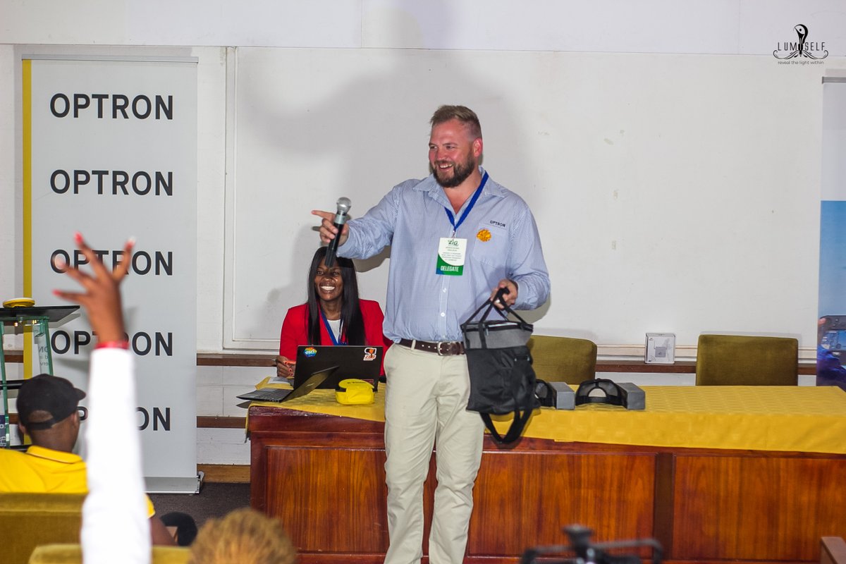 ZimGeoIns's tweet photo. #ZIG2022 Conference highlights.
#OPTRON, a subsidiary of the #OPTRON Group also delivered a session as they took the delegates through their technology workflows. https://t.co/1HDkCkeHcS