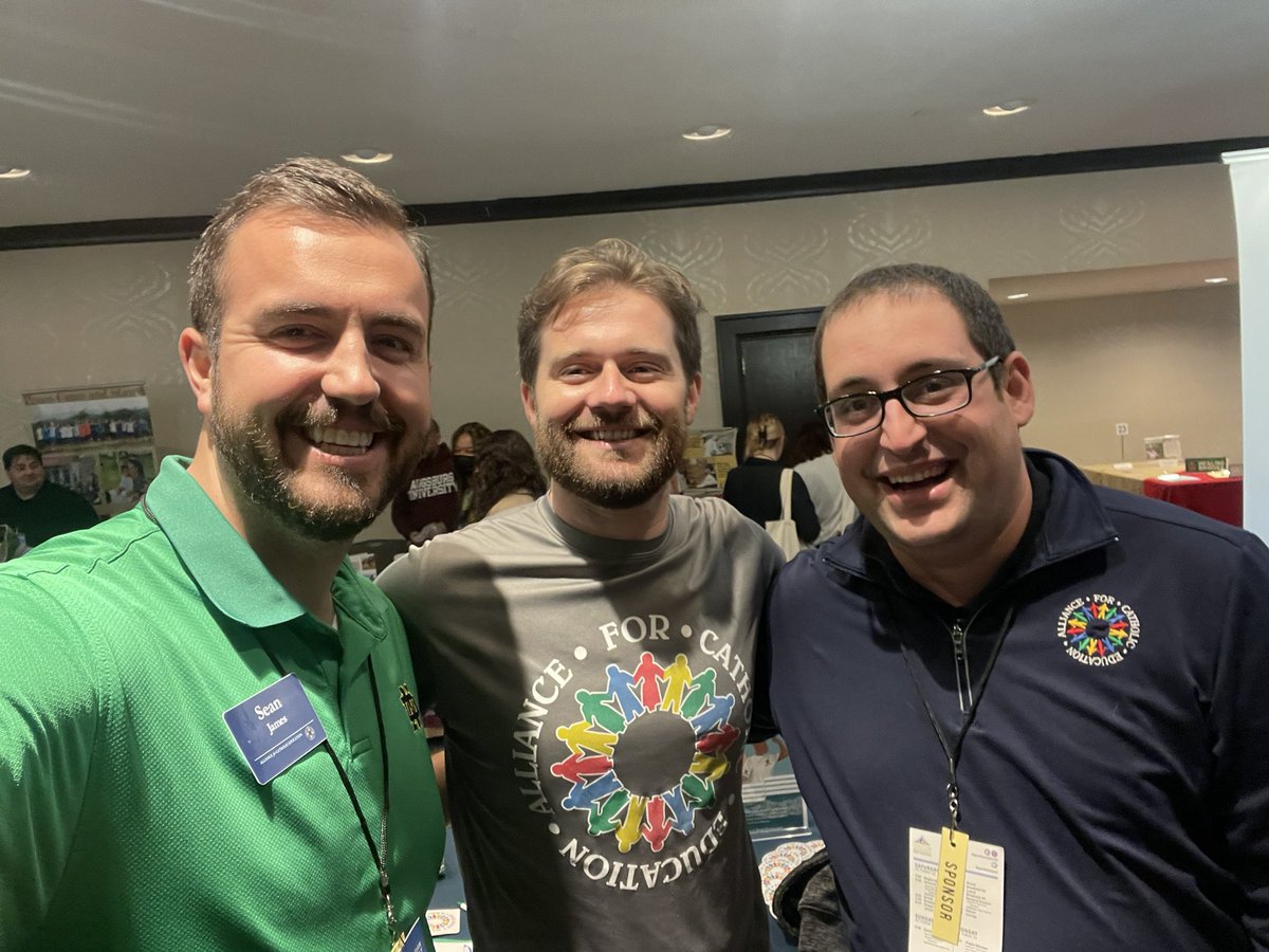 MikeatACE's tweet photo. Been a blast connecting with @ACEatND grads this weekend at #IFTJ! Thanks @IGsolidarityNET for hosting a great weekend! #SeeWhereACETakesYou #AMDG https://t.co/pY80SITX0l