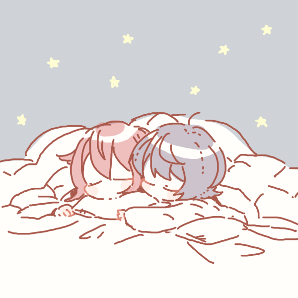 りつかさ「すやすやりつかさoO(筆圧感知…きかくなっちゃいました凛月先輩…) 」|いづきのイラスト