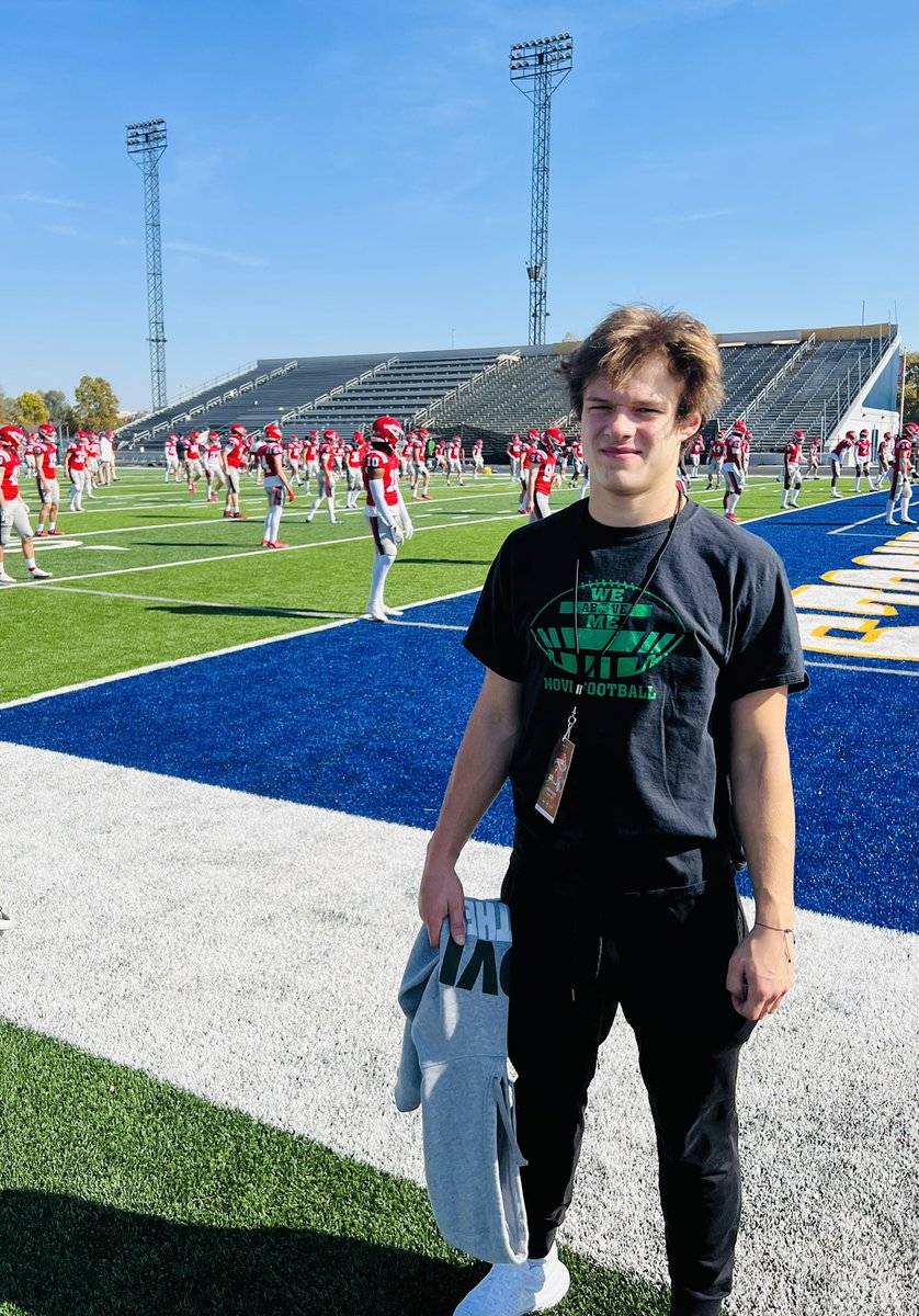 Thanks again for the game day visit yesterday <a href="/DaytonFootball/">Dayton Football</a> Enjoyed it and look forward to coming back after the season! <a href="/CoachCos16/">Sam Costantino</a> <a href="/jspell7575/">Jake Speller</a> <a href="/CoachEwald/">Coach Mark Ewald</a> <a href="/novifootball/">Novi Football</a> <a href="/Burrell_Sports/">Burrell Sports Performance</a>