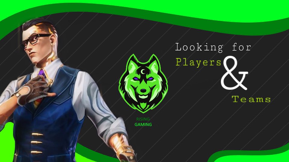 RisingGamingg's tweet photo. 🐺Team Rising sucht dich/euch🐺

Wir bieten: 

⊱ Eine freundliche community und Spieler 
⊱ Bis zu 15 Teams in verschieden Elos 
⊱ Einen strukturierten discord
⊱ Aktive scrims intern im server
⊱ Reife und gegenseitiger respekt
⊱ Mind 14+

#PROJECT #VALODE https://t.co/cJGp3wi2iV