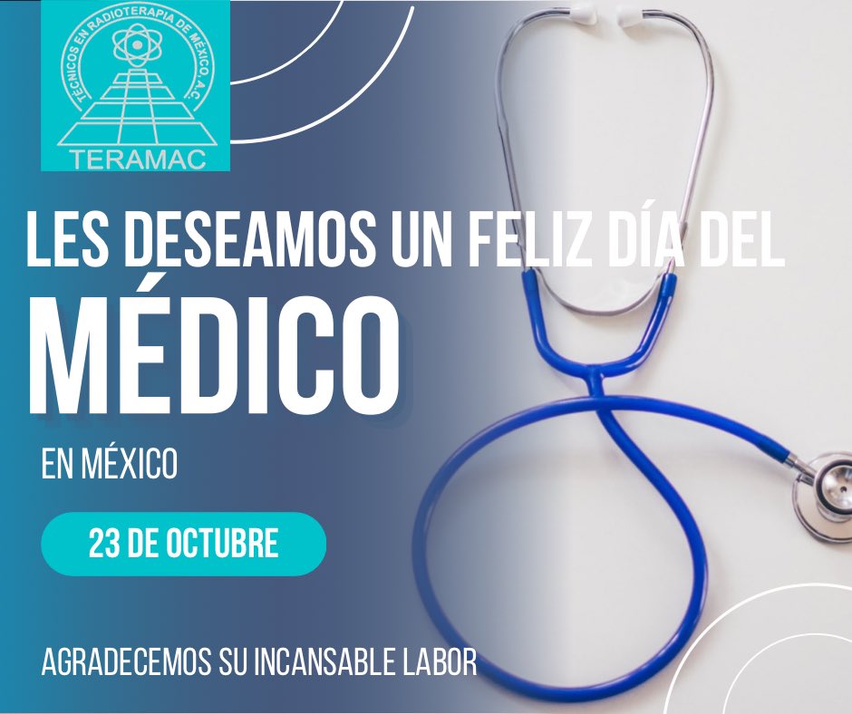 MexTecRT's tweet photo. Desde 1937 🗓️ quedó establecido en nuestro país 🇲🇽la celebración y reconocimiento a todos nuestros médicos.🥼🩺
#diadelmedico2022
#teramac https://t.co/FeCFSGcnW4