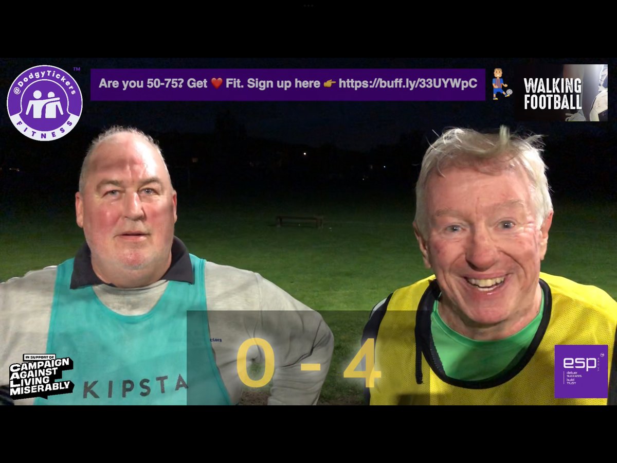 DodgyTickers's tweet photo. ⚽️ Missed us on Tues? Catch up here👉 https://t.co/SvnDbZcZGx .. or register & join us! #Over50 #Over60 #Over70 #Football #CVD #WalthamForest #London #UK #NHS #TimeToTalk #ULEZ #Project84 #AFC #THFC #WHUFC #LOFC #MFC #Veterans #diabetes Partners: @deliver_success @theCALMzone https://t.co/M8hy8zHmw5