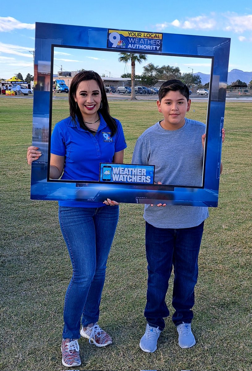 magicalgobblin's tweet photo. #SISD #KTSMWEATHERFEST #CTEALWAYSONPOINT 
Julian excited to represent Cactus Trails at Weather Fest hosted by El Paso's KTSM9 https://t.co/enWPCFeh7T