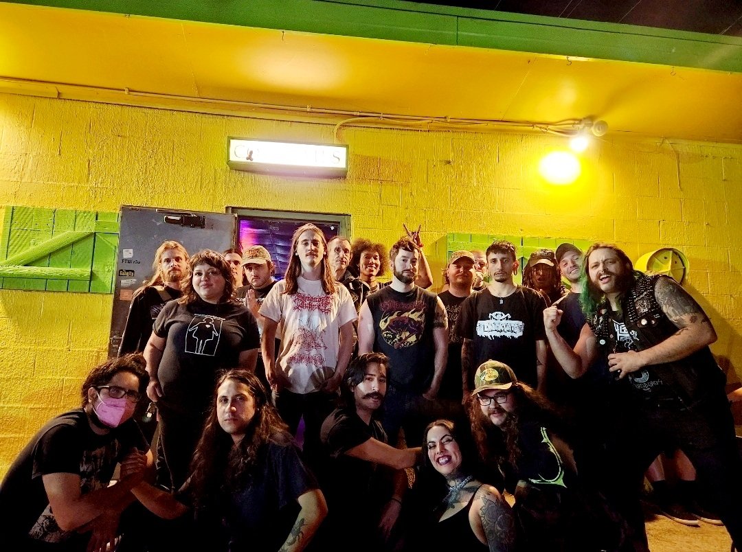 Tour kickoff show was killer! Love y'all Kombat, Revan, Ballista, and Imperial Slaughter! 💜