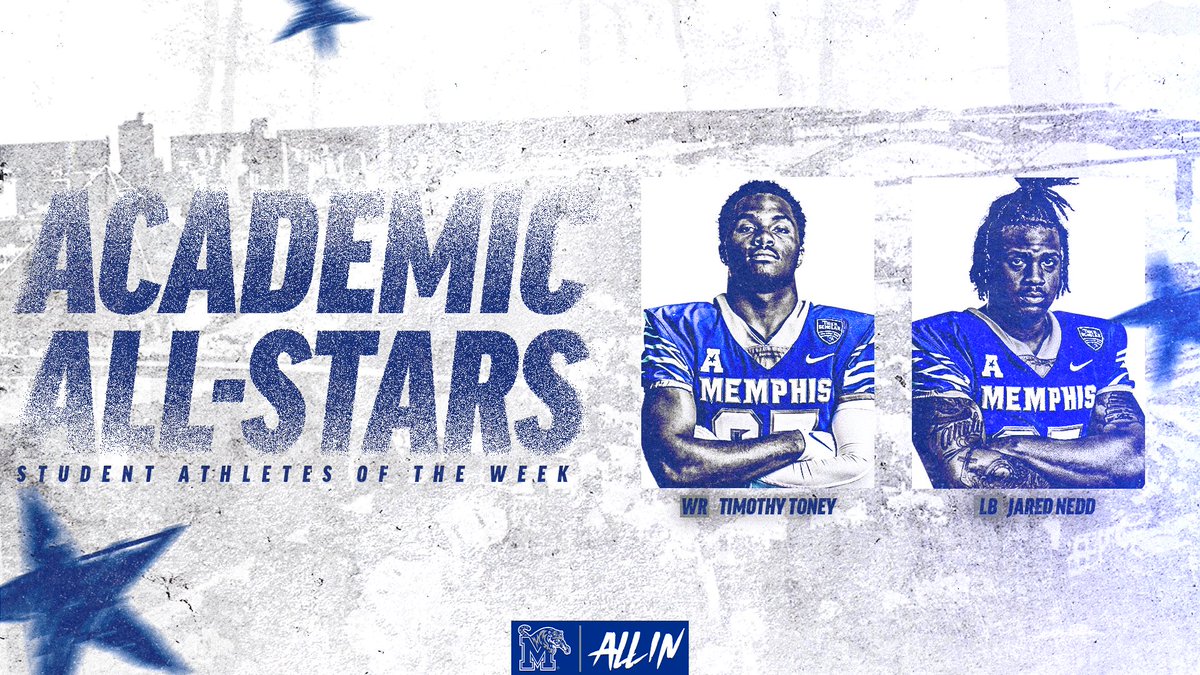Academic All-Stars 🌟 @TimothyToney_ | @jared_nedd #ALLIN | #GoTigersGo