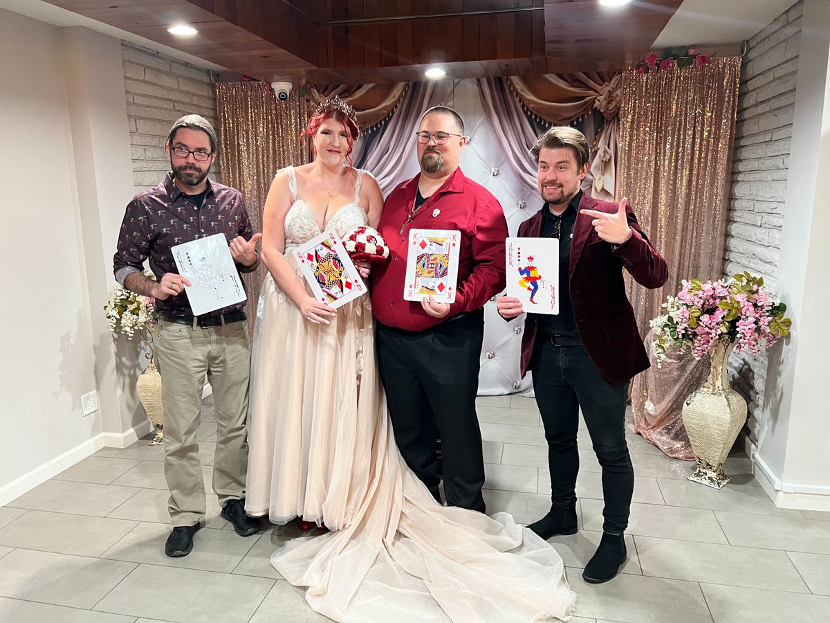 What an unexpected turn of events! EVE Vegas just keeps on giving, and we were honored to be present as this lovely couple gave their vows and became husband and wife. Congratulations to you both and may you have a long and happy life together. ❤️