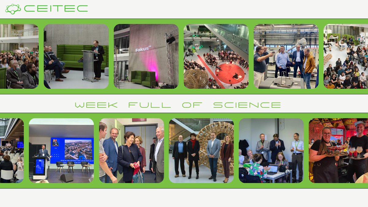 Welcome to the Czech capital of science – @brnomycity🎉 This week is full of #research and #science🧪 And we at @CEITEC_Brno are an essential part of it as well as our #ScienceFriends🤝 It's so great when we pull together!💪 #CEITECScience #synergies #brnoregion