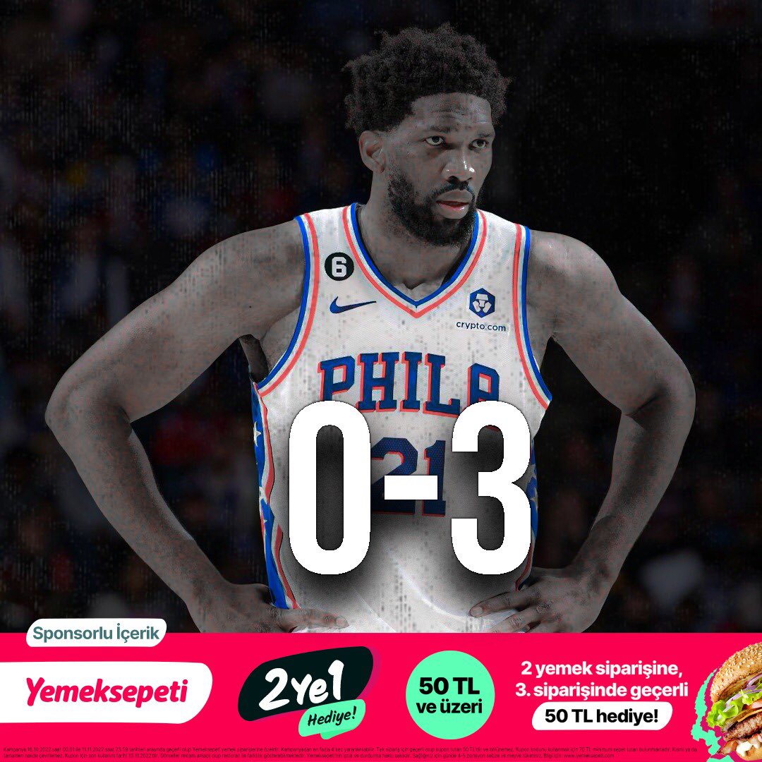 Yaz döneminde iyi hamleler yapan ve takdir toplayan Philadelphia 76ers, ilk 3 maçını da kaybetti. ❌ Boston Celtics 117-126 ❌ Milwaukee Bucks 88-90 ❌ San Antonio Spurs 104-115 Philadelphia 76ers’ta sorun ne?