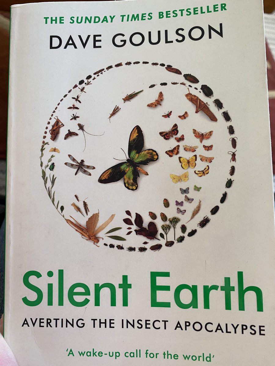 Scary but vital book about the massive importance of insects and just how quickly our actions are decimating their numbers. But offers hope too; “If we persuade one person (to protect the environment) and they persuade one person, in no time the whole world will be on board.”