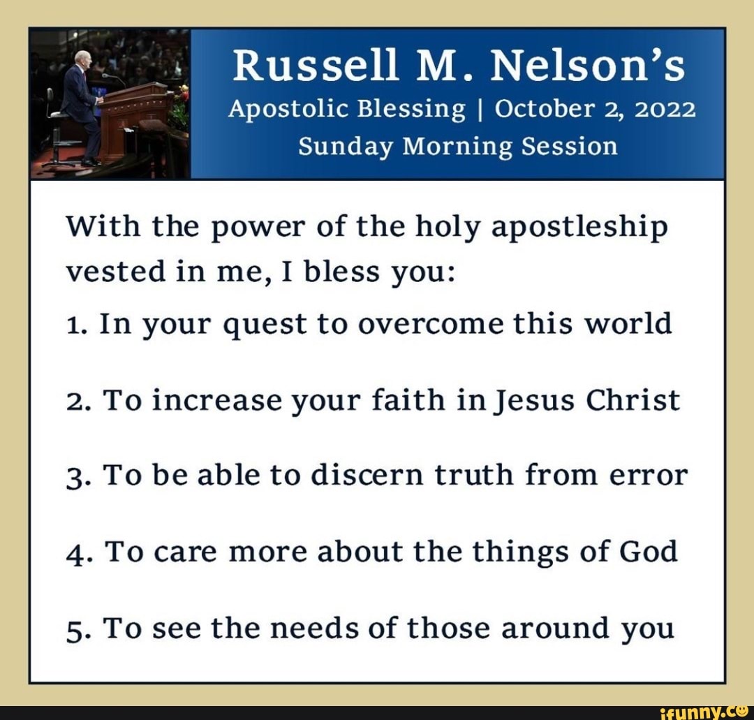 ItinerantReadr's tweet photo. How have you started to see President Nelson's blessing fulfilled in your life? How can you dedicate yourself more to your covenants in order to see these blessings? #weeklyconferencequote #PresidentNelson #GeneralConference https://t.co/jwsmrZJOpT