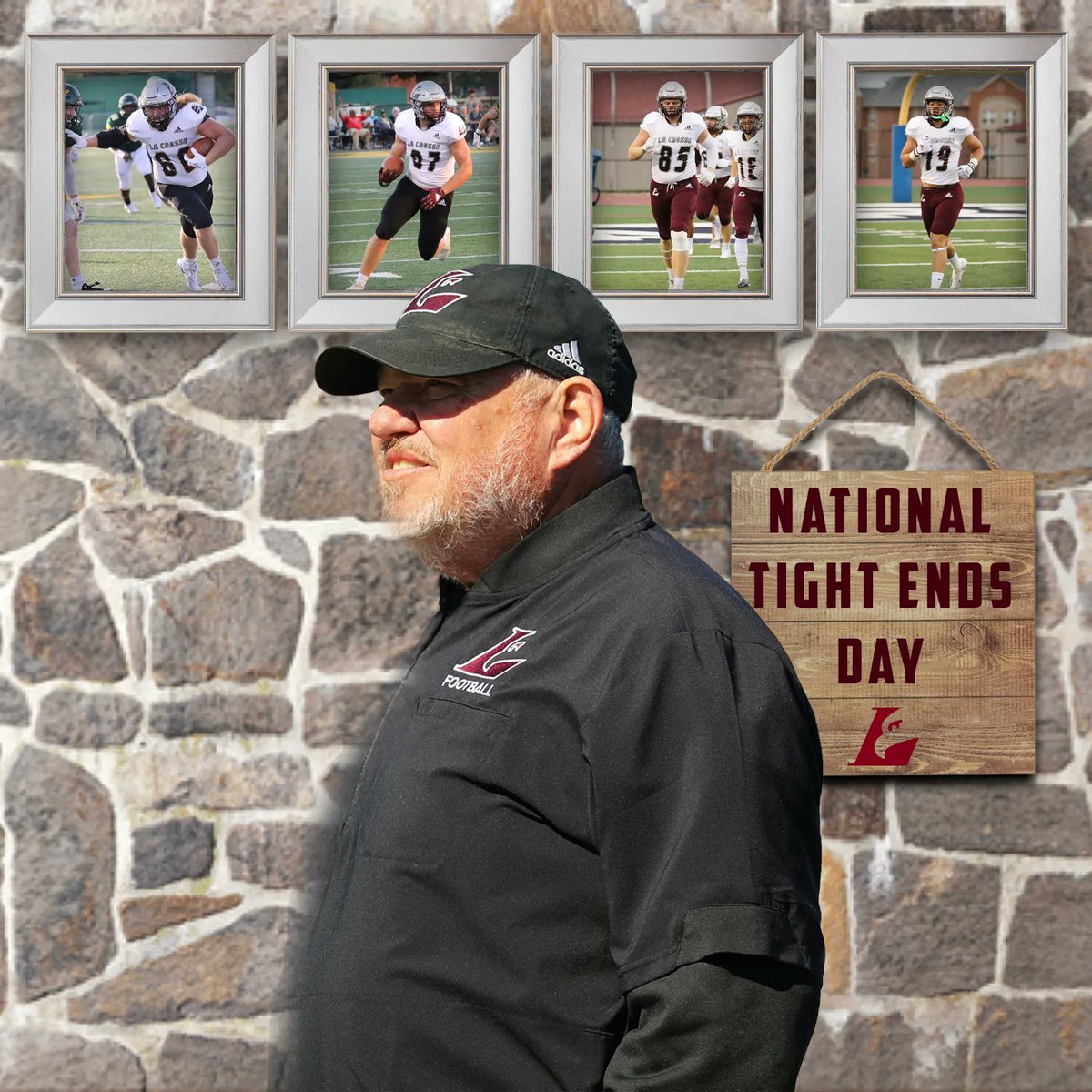 It's nice to be home for the holiday! Happy National Tight Ends Day to our Do-It-All group!

#TheExperience #d3fb #NationalTightEndsDay