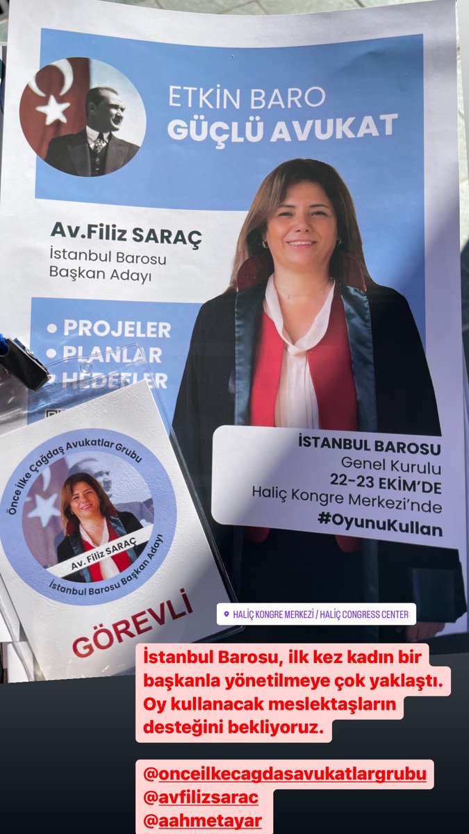 144 yıllık İstanbul Barosu’nun ilk kadın baro başkanı @AvFilizSarac oldu.👏🏻👏🏻 KAZANDIK. @istbarosu @AvFilizSarac @avdrahmetayar #önceilkecagdaşavukatlargrubu